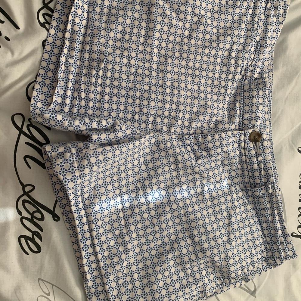 Blue and White Summer Shorts